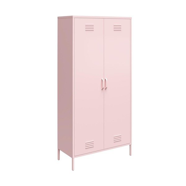 Armadio in metallo rosa 90x185 cm Cache - Novogratz-image-2