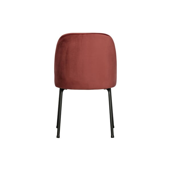 Sedie da pranzo in velluto rosso in un set di 2 pezzi Vogue Chestnut - BePureHome-image-3