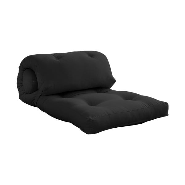 Materasso futon nero antracite 70x200 cm Wrap Dark Grey - Karup Design-image-3