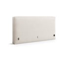 Testiera color crema in imbottito 189x100 cm Olivia – Micadoni 