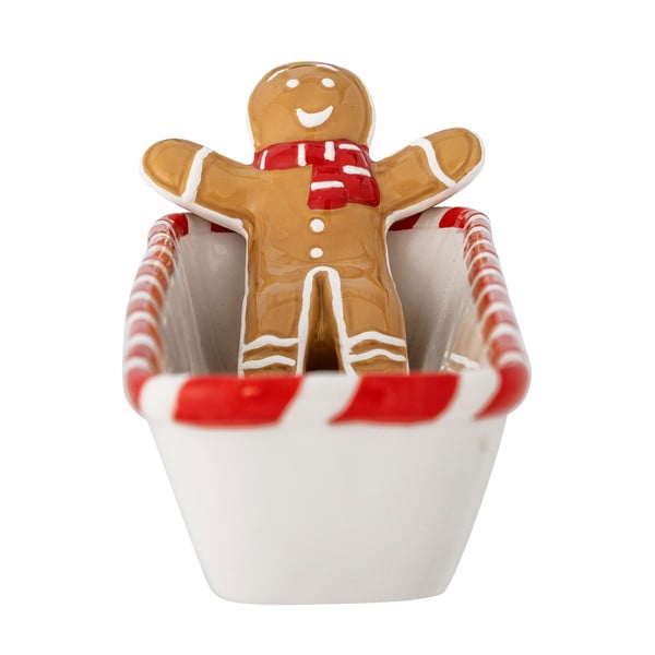 Ciotolina bianca in ceramica a tema natalizio 110 ml Ginnie – Bloomingville-image-4