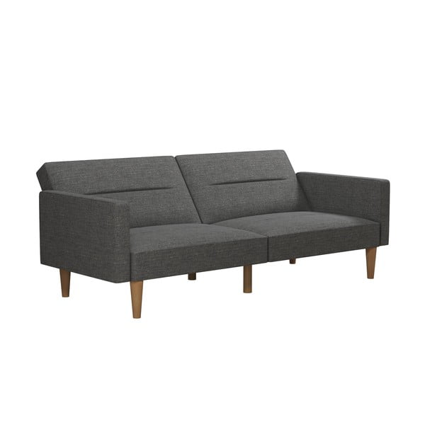 Divano letto grigio 204 cm Channel - Støraa-image-1
