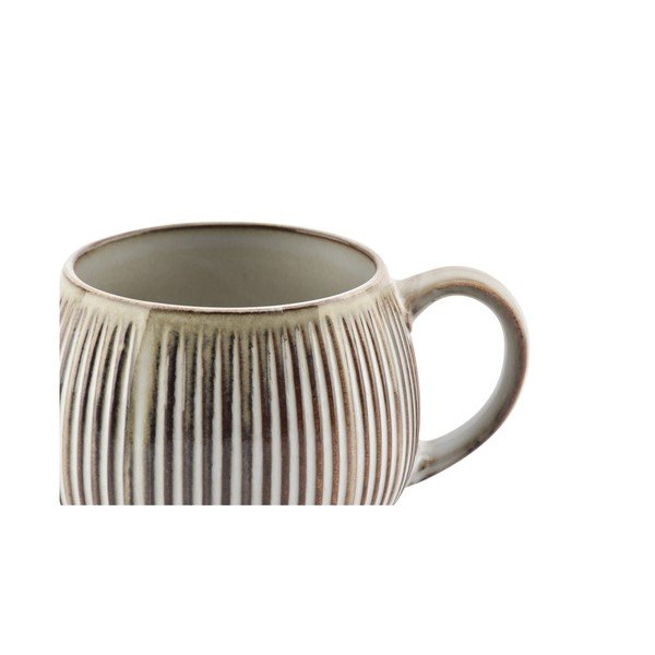Tazza marrone/beige in gres 400 ml Arto – S|P Collection-image-4