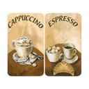 Set di 2 coperchi in vetro per fornelli Coffee - Wenko