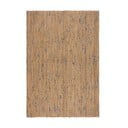 Tappeto in juta tessuto a mano di colore blu-naturale 160x230 cm Jute Boucle Blue - Flair Rugs