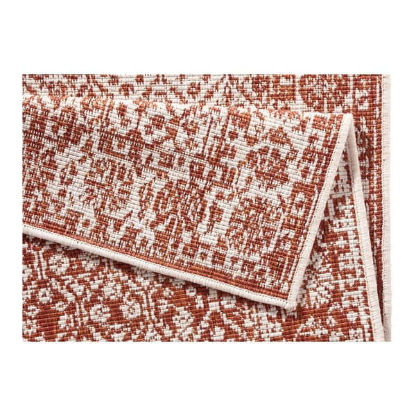 Tappeto da esterno reversibile a fantasia rossa bougari Curacao, 80 x 150 cm - Bougari-image-3