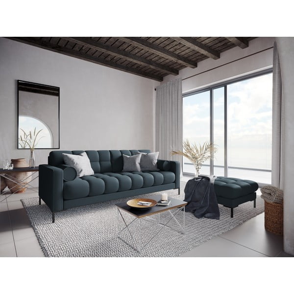 Divano blu 217 cm Bali - Cosmopolitan Design-image-1