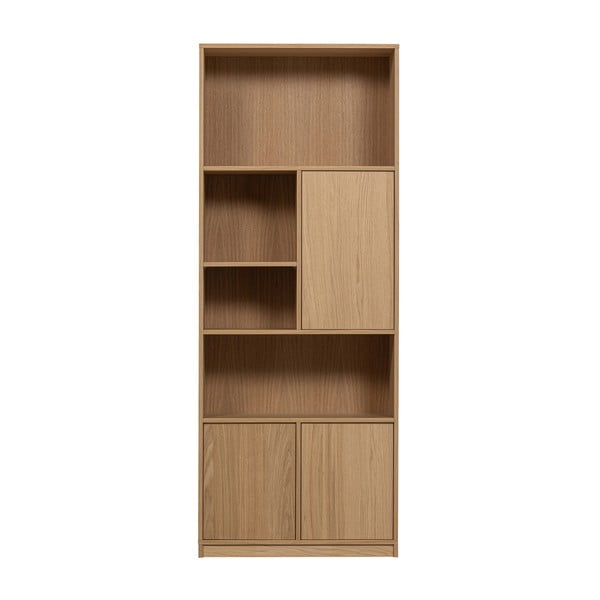 Libreria modulare in rovere naturale 77x199 cm Modulair - vtwonen