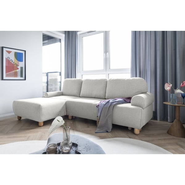 Divano letto angolare crema (angolo sinistro) Bouncy Olli - Miuform-image-4