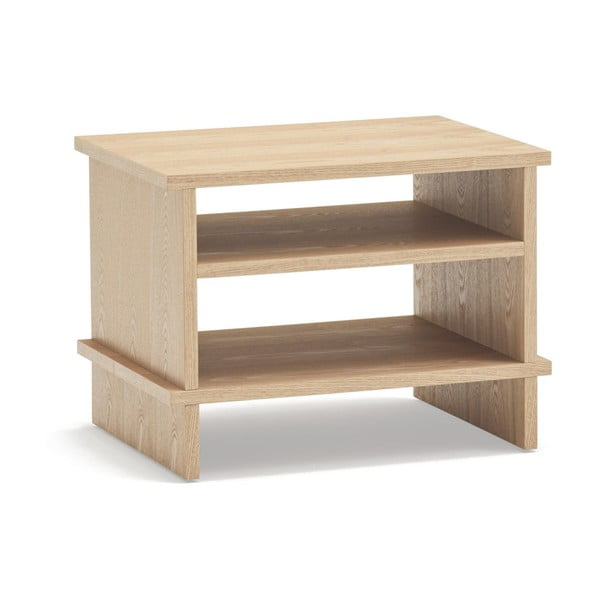 Comodino di colore naturale con effetto rovere Inari – Teulat