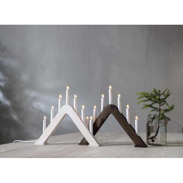 Portacandele LED con alimentazione a corrente (altezza totale 36 cm) Jarve – Star Trading-image-4