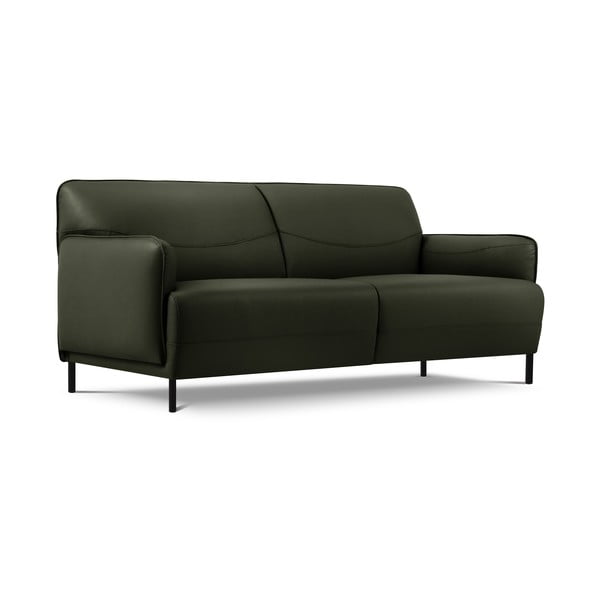 Divano in pelle verde , 175 x 90 cm Neso - Windsor & Co Sofas-image-2