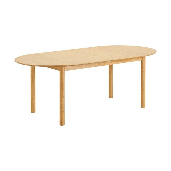 Tavolo da pranzo con effetto rovere allungabile con estensione Bundaberg – House Nordic-image-4