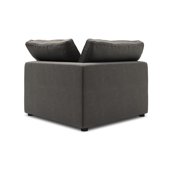 Parte angolare reversibile marrone scuro del divano modulare in velluto a coste Galaxy - Windsor & Co Sofas-image-2