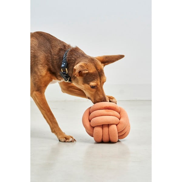 Giocattolo per cani Tubo Dusty Orange – MiaCara-image-3