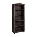 Libreria marrone in legno di pino 70x181 cm Ella - Støraa