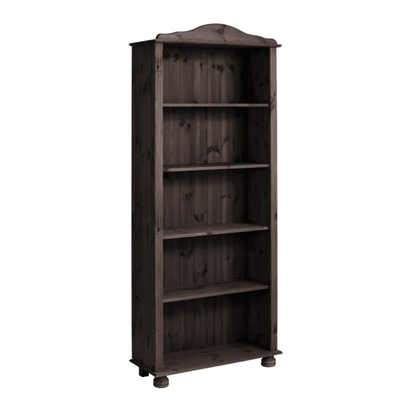 Libreria marrone in legno di pino 70x181 cm Ella - Støraa