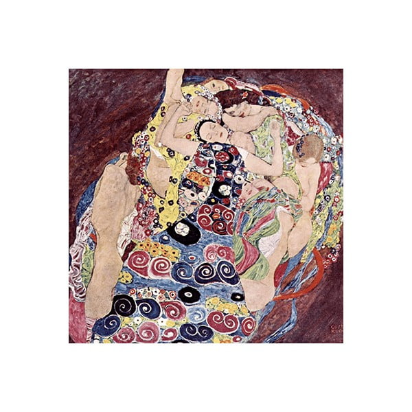 Obraz Gustav Klimt - Virgins, 70x70 cm