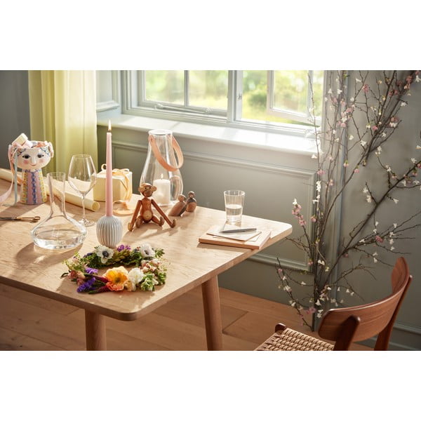 Portacandele in porcellana bianca Hammershoi, altezza 10 cm Hammershøi - Kähler Design-image-1