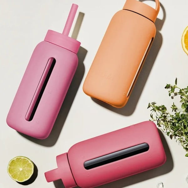 Bottiglia bottiglia da viaggio arancione 720 ml Tropical Papaya – Muuki-image-1