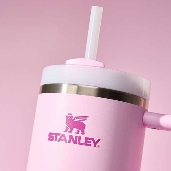 Borraccia termica rosa in acciaio inox 1,18 l Quencher H2.0 FlowState Tumbler Cherry Blossom – Stanley-image-4
