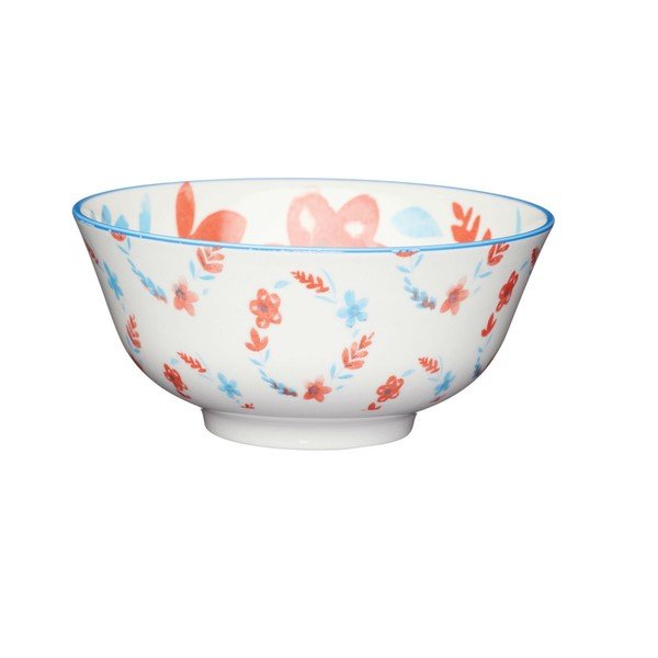 Kameninová miska Kitchen Craft Painted Floral, ⌀ 15,5 cm