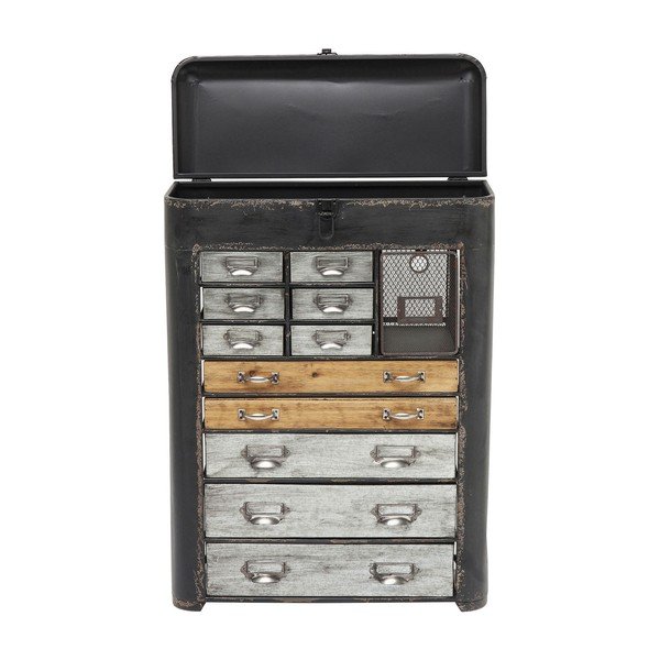 Cassettiera Hudson, altezza 81 cm - Kare Design-image-3