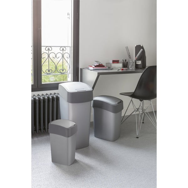 Cestino grigio , 45 l Pacific - Curver-image-1