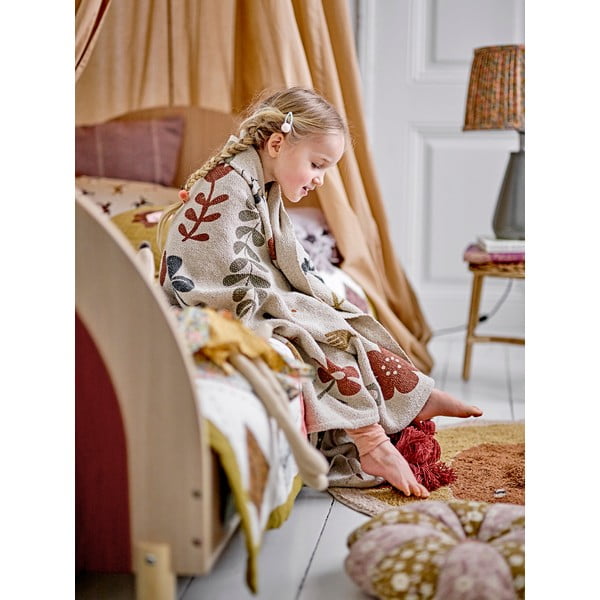 Baldacchino in cotone marrone Lukka - Bloomingville Mini-image-3