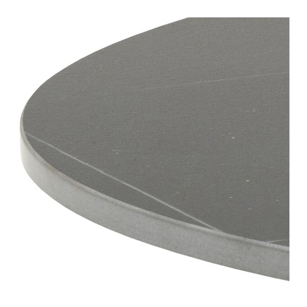 Tavolino rotondo nero con piano in ceramica ø 60 cm Malta - Actona-image-3