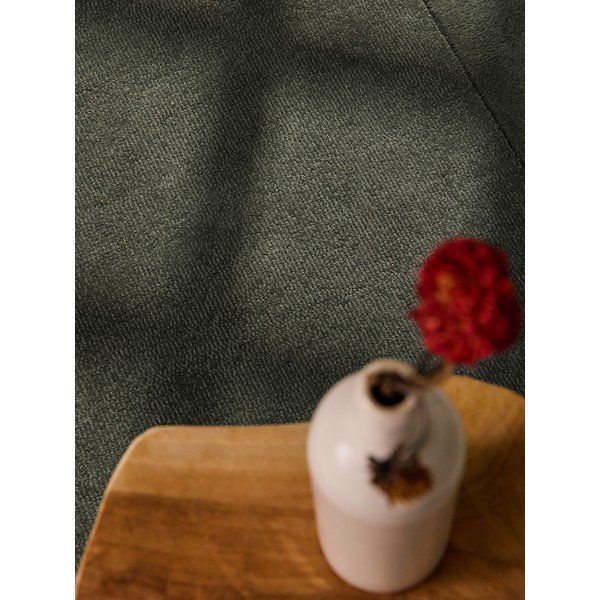 Tappeto verde scuro in misto lana tessuto a mano 80x150 cm Kari – Villeroy&Boch-image-2