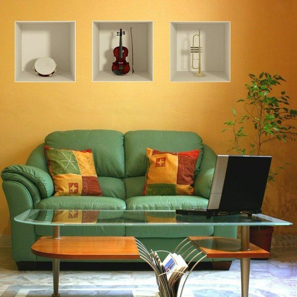 Samolepka Musical Instruments