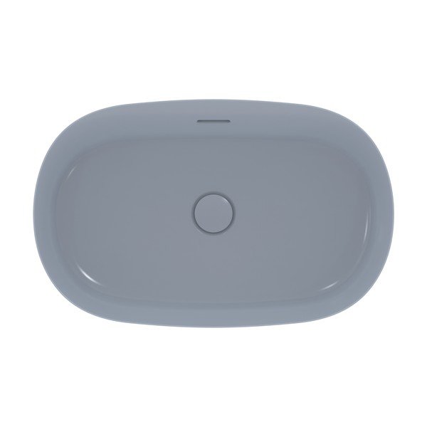 Lavabo in ceramica azzurra 60x38 cm Ipalyss - Ideal Standard-image-2