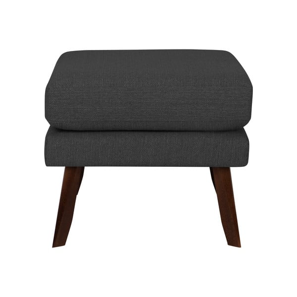 Sgabello grigio scuro Elena - Mazzini Sofas-image-3