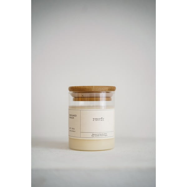 Candela in cera di soia profumata tempo di combustione 40 h Gingerbread – Perfumed Prague-image-2