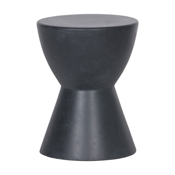 Sgabello grigio antracite adatto all'esterno , ø 35 cm Dover - WOOOD