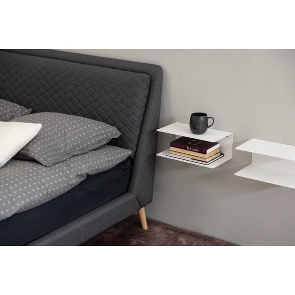 Scaffale in metallo bianco Joliet - Actona-image-1