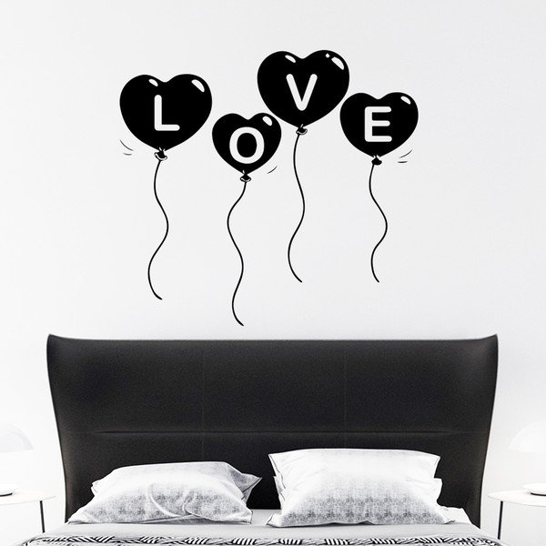 Samolepka Ambiance Baloon Love