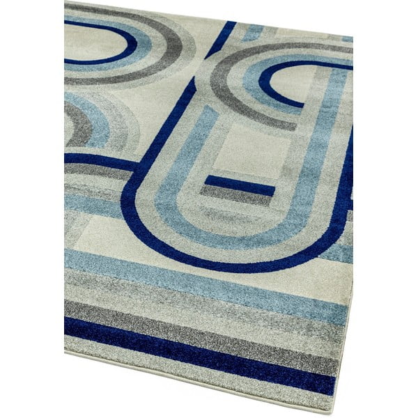 Tappeto blu polveroso 160x230 cm Nova Retro Blue – Asiatic Carpets-image-4