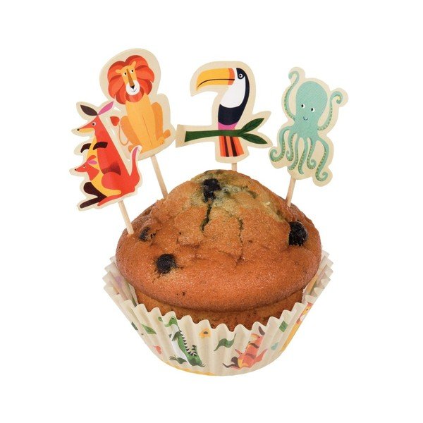 Sada pro zdobení cupcaků Rex London Colourful Creatures-image-3
