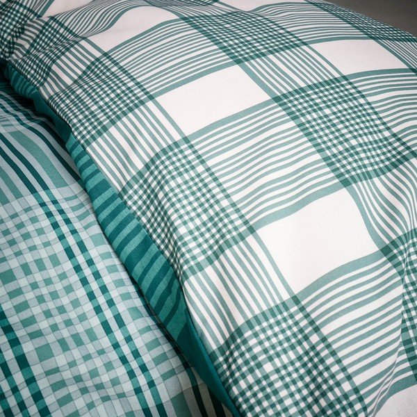 Biancheria da letto verde 200x135 cm Roxburgh Kelso - Catherine Lansfield-image-4