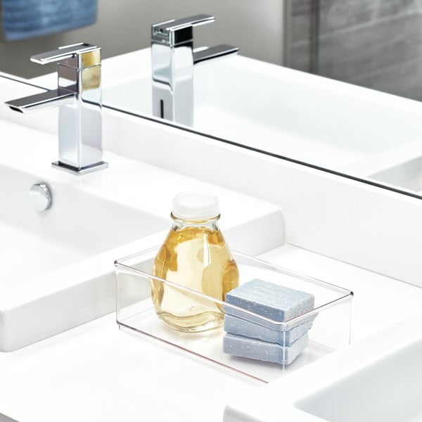 Contenitore trasparente iDesign The Home Edit, 11,9 x 24 cm - iDesign/The Home Edit-image-1