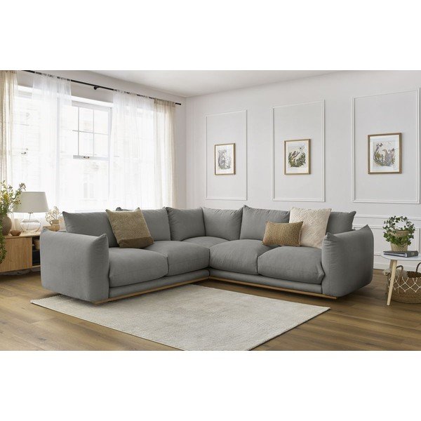 Divano angolare grigio Ernest – Bobochic Paris-image-1