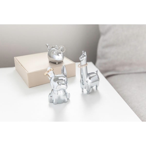 Supporto in argento per anelli Zoola Lama - Umbra-image-1