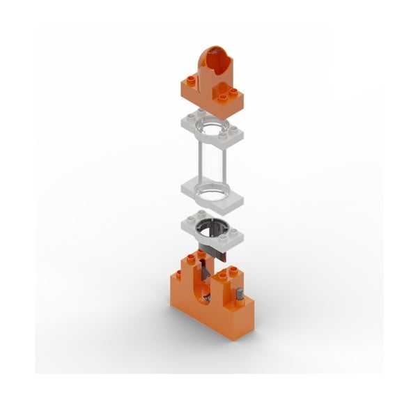 Set di attacchi per binari a sfera per ascensori, 24 pezzi - Hubelino-image-1