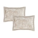 Federe per cuscino in set in velluto 2 pz 50x75 cm Crushed Velvet – Catherine Lansfield