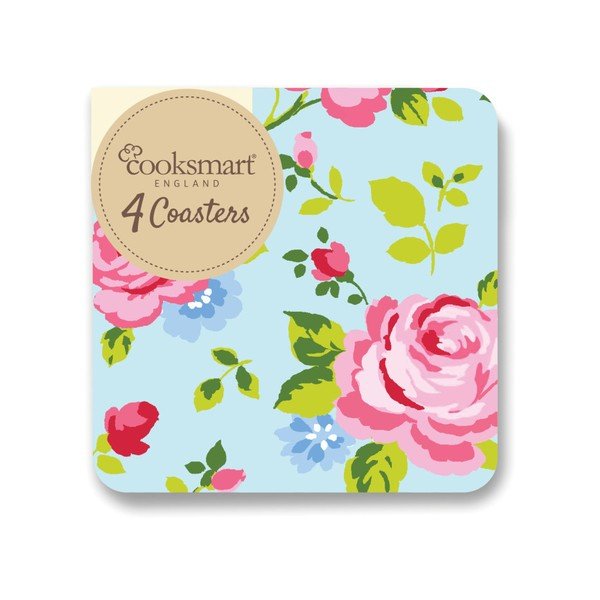 Sada 4 podtácků Cooksmart England Florals-image-1