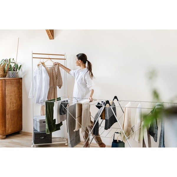 Stendino in acciaio Vento, lunghezza 177 cm - Metaltex-image-2