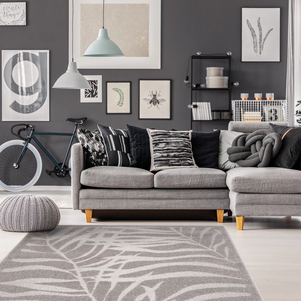 Tappeto grigio 160x230 cm Lori - FD-image-1