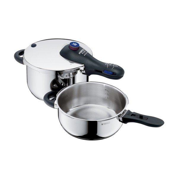 Set di 2 pentole a pressione in acciaio inox - WMF
